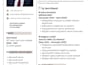 design a professional modern CV resume
